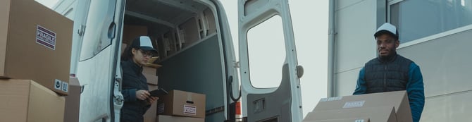 Herobanner Warentransport